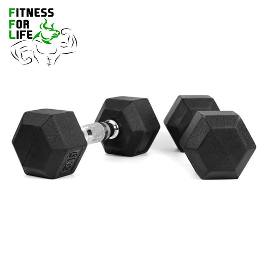 600 lb HEX Dumbbells Set + Rack